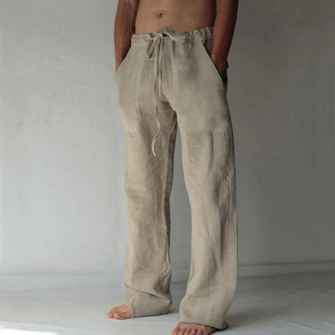 Herren Freizeithose im Japanischen Stil – Locker & Atmungsaktiv