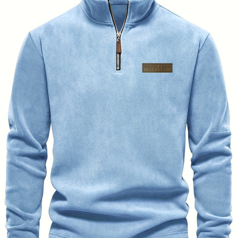 FleeceWarm™ – Herren Winter-Halbzippullover (Regular Fit)
