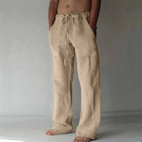 Herren Freizeithose im Japanischen Stil – Locker & Atmungsaktiv