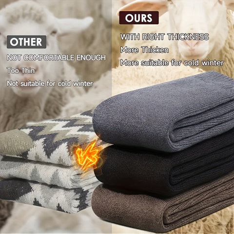 FrostWalk™ – 3-Paar flauschige, dicke Herren-Winterthermosocken
