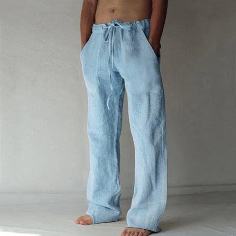 Herren Freizeithose im Japanischen Stil – Locker & Atmungsaktiv