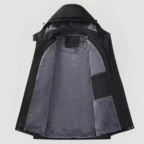 STEFFEN - Wasserdichte Jacke mit Fleece-Futter
