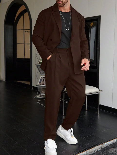 Neu 2026 - Varello – Herren Office & Freizeit 2-Teiler aus Blazer & Hose