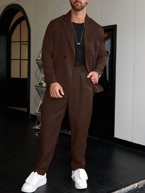Neu 2026 - Varello – Herren Office & Freizeit 2-Teiler aus Blazer & Hose