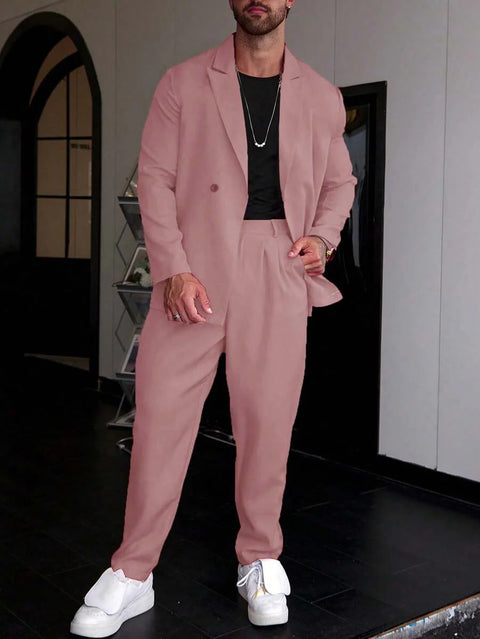 Neu 2026 - Varello – Herren Office & Freizeit 2-Teiler aus Blazer & Hose