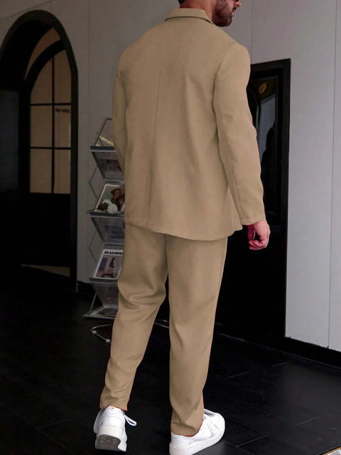 Neu 2026 - Varello – Herren Office & Freizeit 2-Teiler aus Blazer & Hose