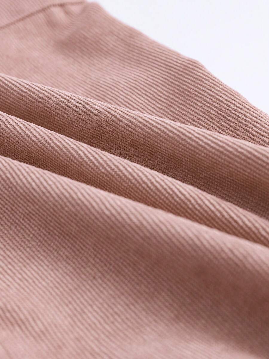 Lässiges & stilvolles Kord-Zweiteiler Set mit Kordjacke & Cargohose