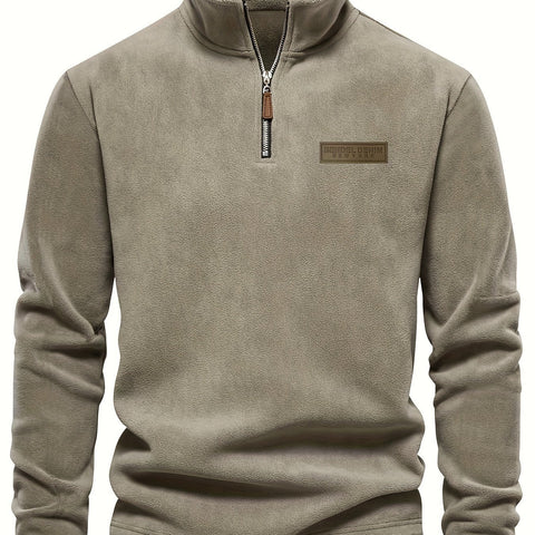 FleeceWarm™ – Herren Winter-Halbzippullover (Regular Fit)