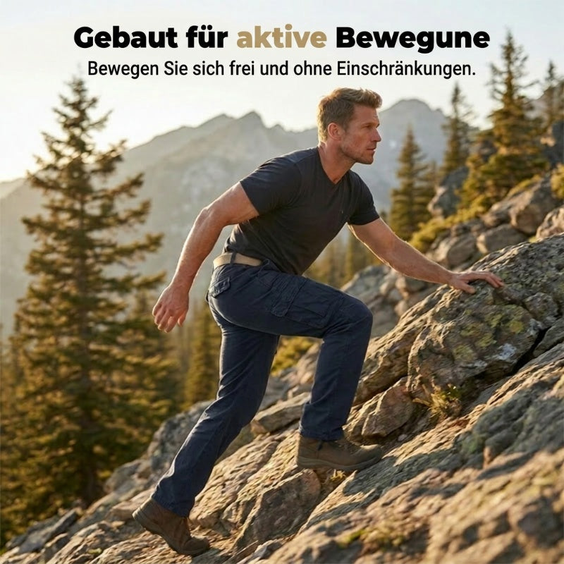 Taktische Cargo-Hose für Herren mit mehreren Taschen