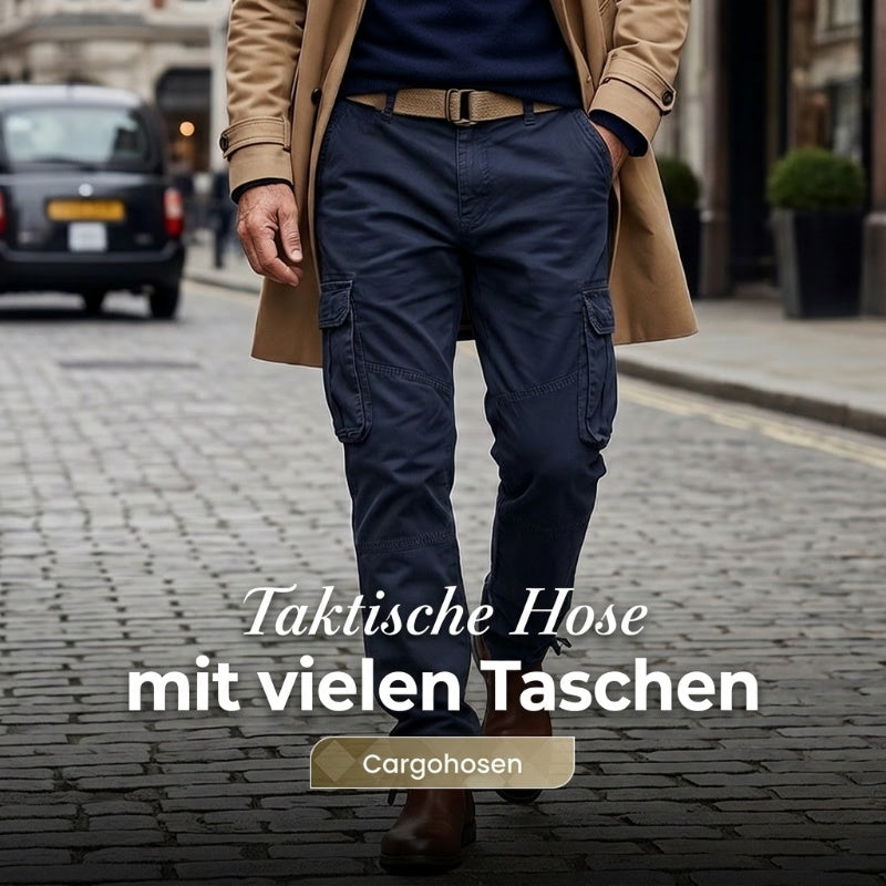 Taktische Cargo-Hose für Herren mit mehreren Taschen