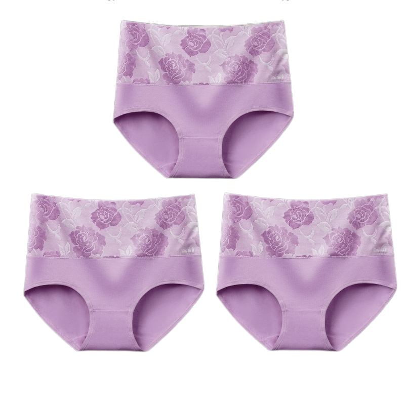 🔥Damen-Slip mit hoher Taille und Bauchkontrolle in Übergröße