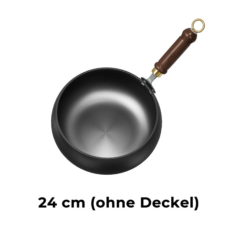 Schwerer Gusseisen-Bräter (unbeschichtet) – perfekt für Sonntagsbraten & knuspriges Brot! ⏲️🥖 50% reduziert – nur solange der Vorrat reicht!