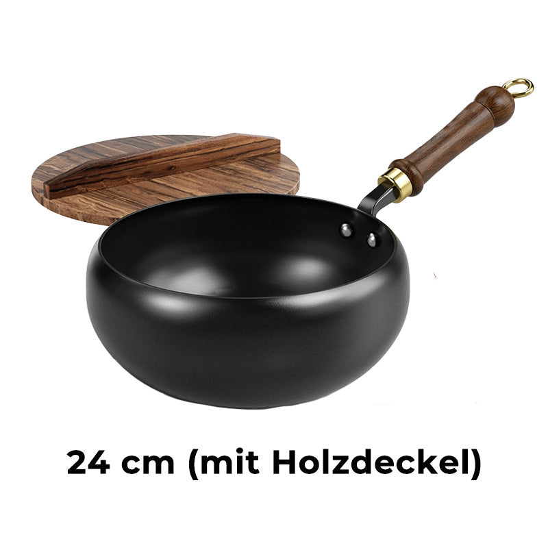 Schwerer Gusseisen-Bräter (unbeschichtet) – perfekt für Sonntagsbraten & knuspriges Brot! ⏲️🥖 50% reduziert – nur solange der Vorrat reicht!