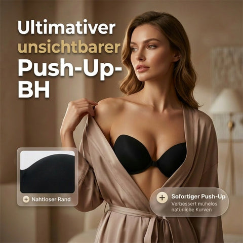 Selbstklebende, unsichtbare BHs mit Raffungen