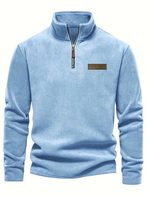 FleeceWarm™ – Herren Winter-Halbzippullover (Regular Fit)