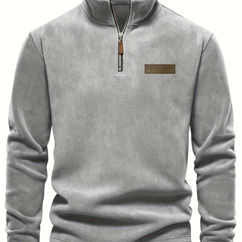 FleeceWarm™ – Herren Winter-Halbzippullover (Regular Fit)