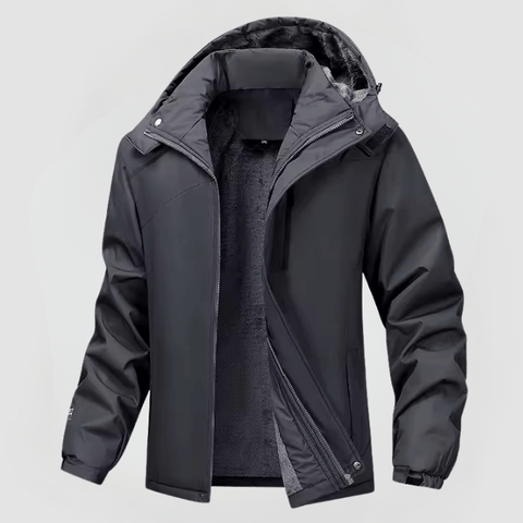 STEFFEN - Wasserdichte Jacke mit Fleece-Futter