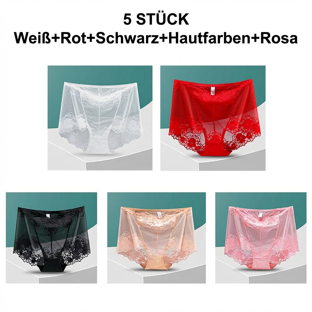 Handgefertigte Seidenspitzen-Höschen für Damen😍
