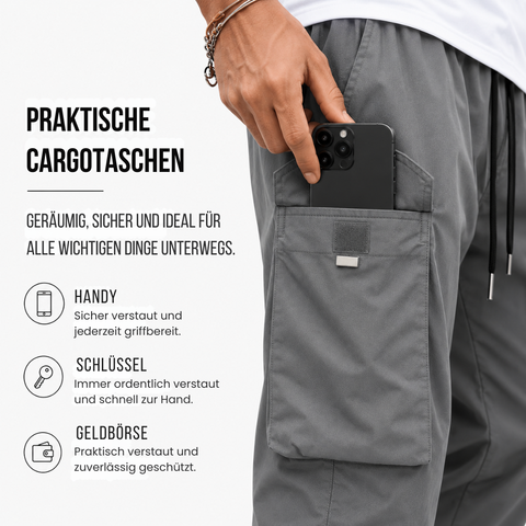 Herren Cargo Streetwear-Hose