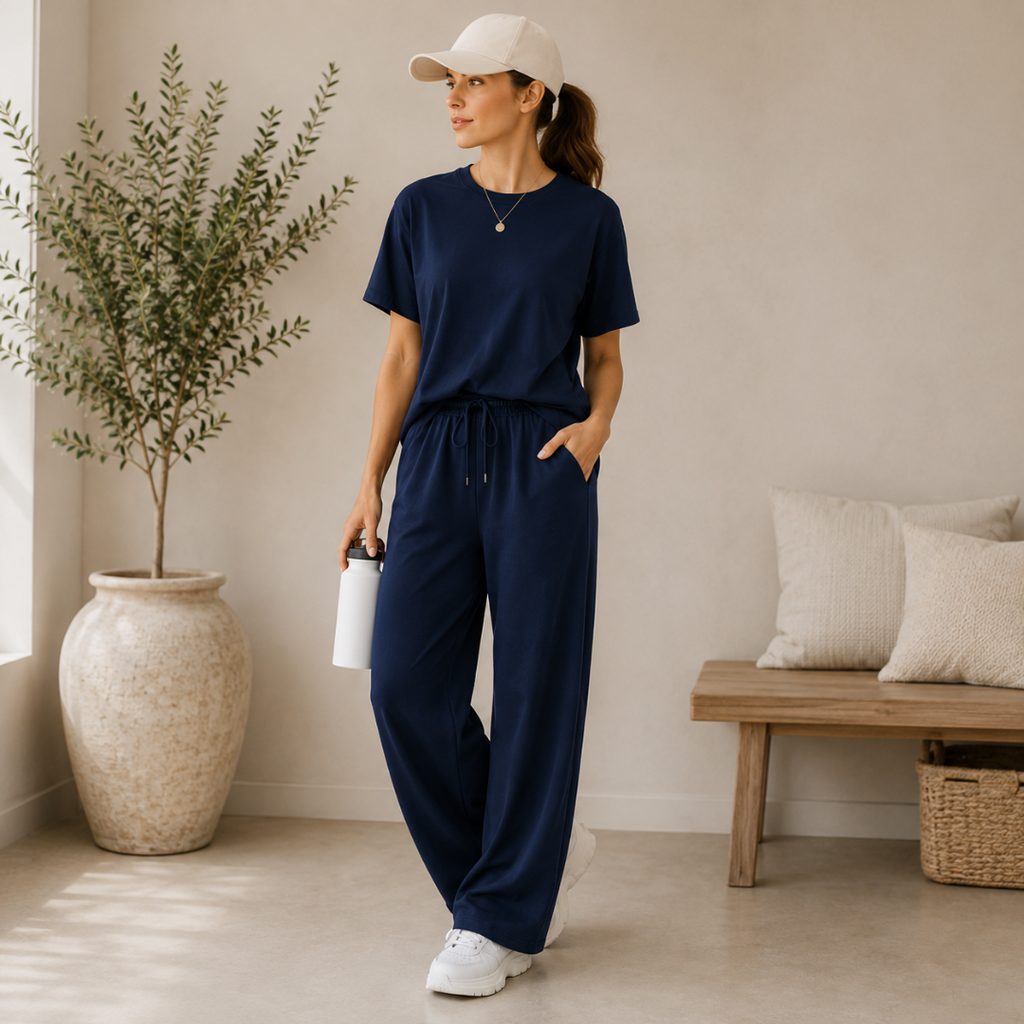 Liora™ – Weiches Damen-Set mit Oberteil & Hose