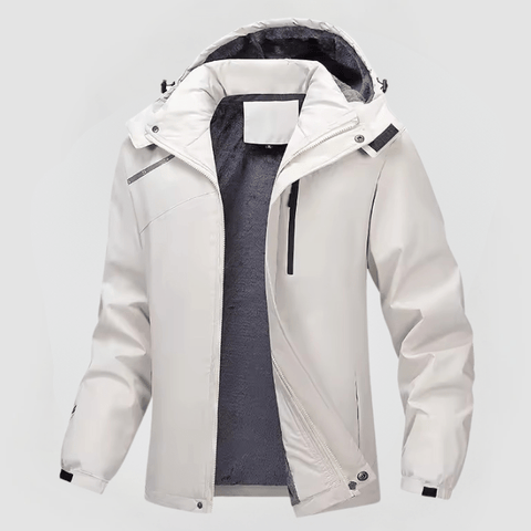 STEFFEN - Wasserdichte Jacke mit Fleece-Futter
