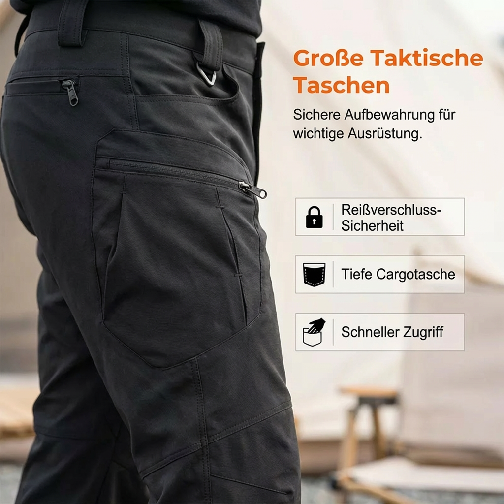 Bequeme, robuste & wasserfeste Arbeits- und Adventurehosen
