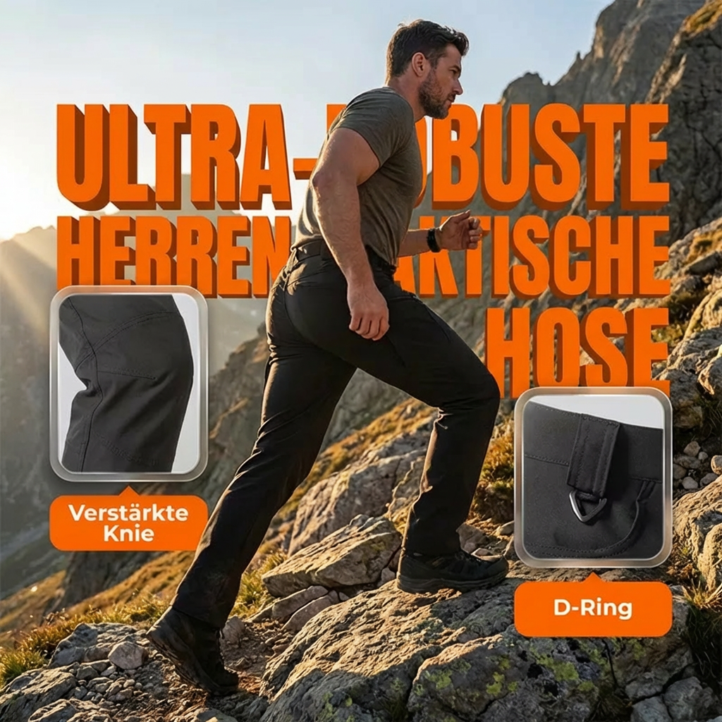 Bequeme, robuste & wasserfeste Arbeits- und Adventurehosen