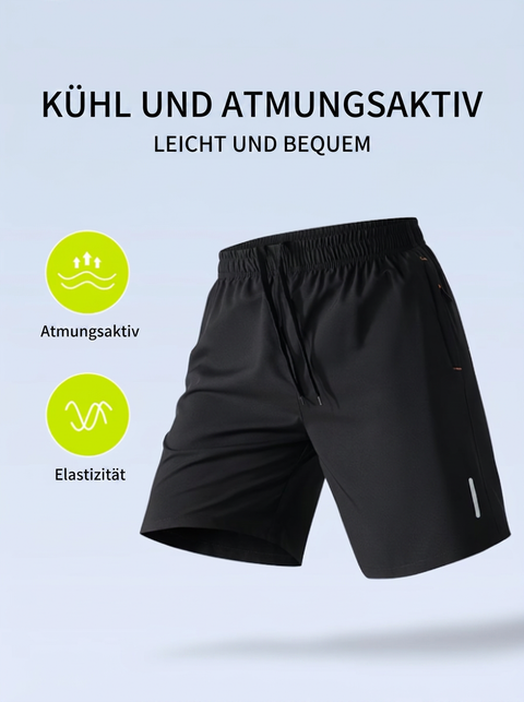 3-er Pack Herren Sport-Casual Shorts - Leicht, atmungsaktiv und dehnbar