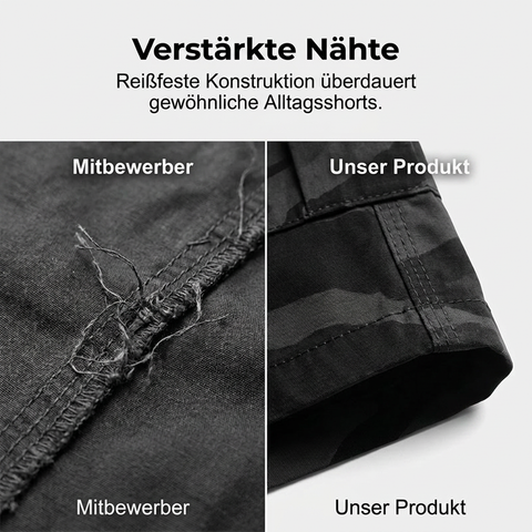 Taktische Cargoshorts für Herren in lockerer Passform