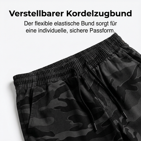 Taktische Cargoshorts für Herren in lockerer Passform