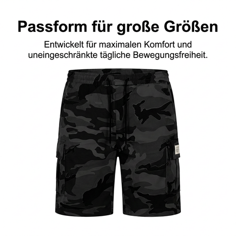 Taktische Cargoshorts für Herren in lockerer Passform