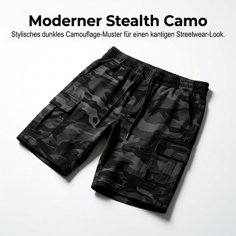 Taktische Cargoshorts für Herren in lockerer Passform