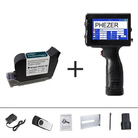 PrintMark Pro™ – Mobiler Premium-Codierer für Etiketten, QR-Codes & Ablaufdaten