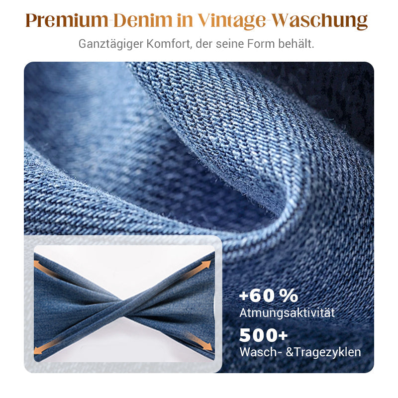 Damen-Retro-Cropped-Straight-Leg-Jeans👖