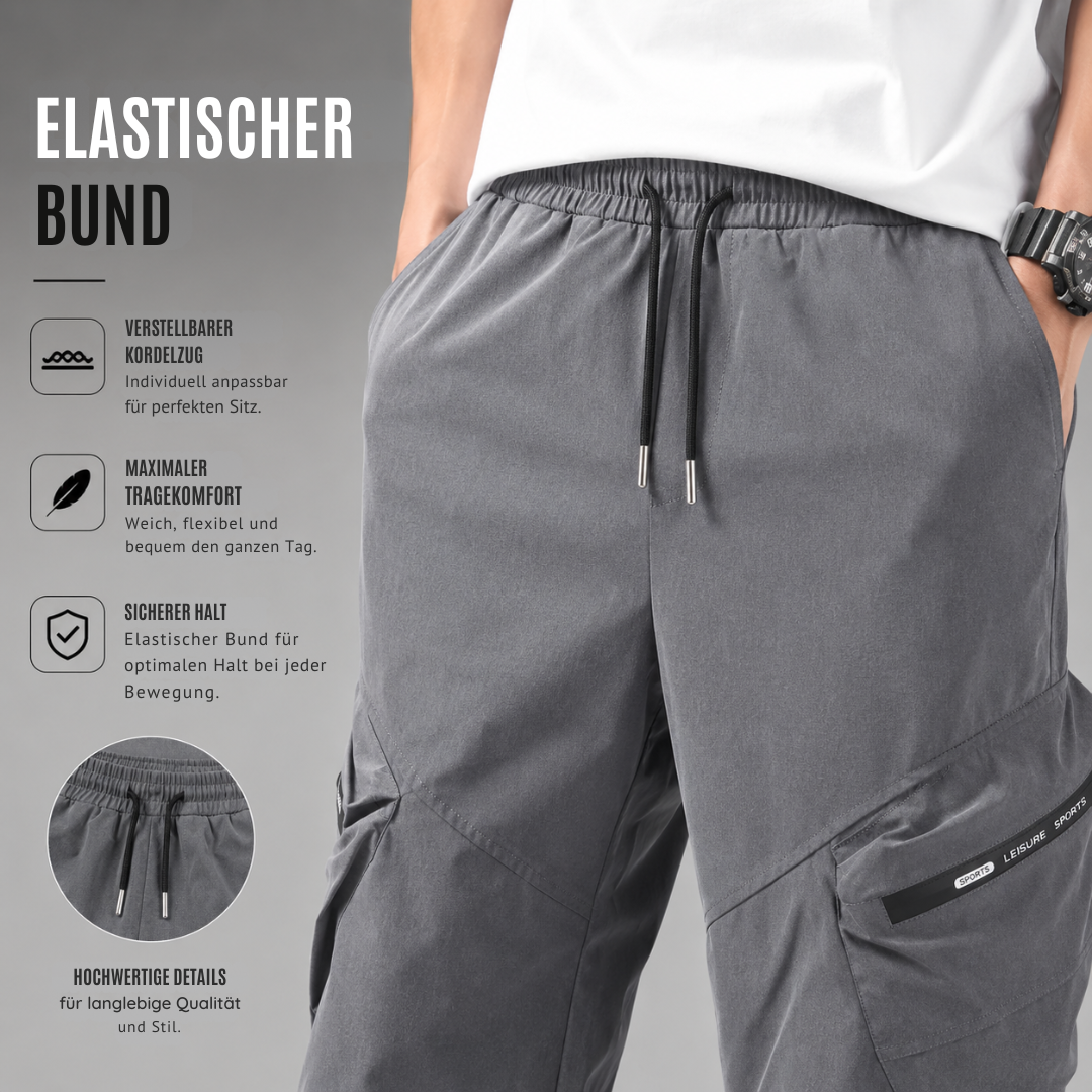 LIAM - Herren Outdoor Cargo-Hose mit Bündchen