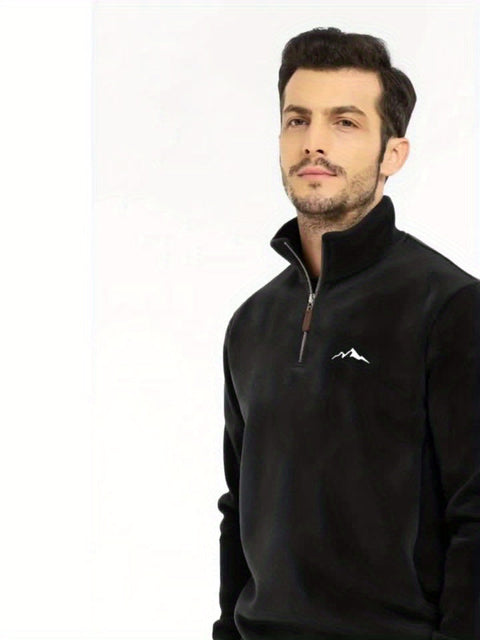 FleeceWarm™ – Herren Winter-Halbzippullover (Regular Fit)