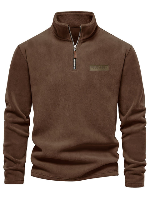 FleeceWarm™ – Herren Winter-Halbzippullover (Regular Fit)
