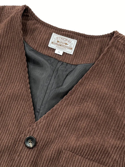 Verney™ | Elegantes Cord-Gilet