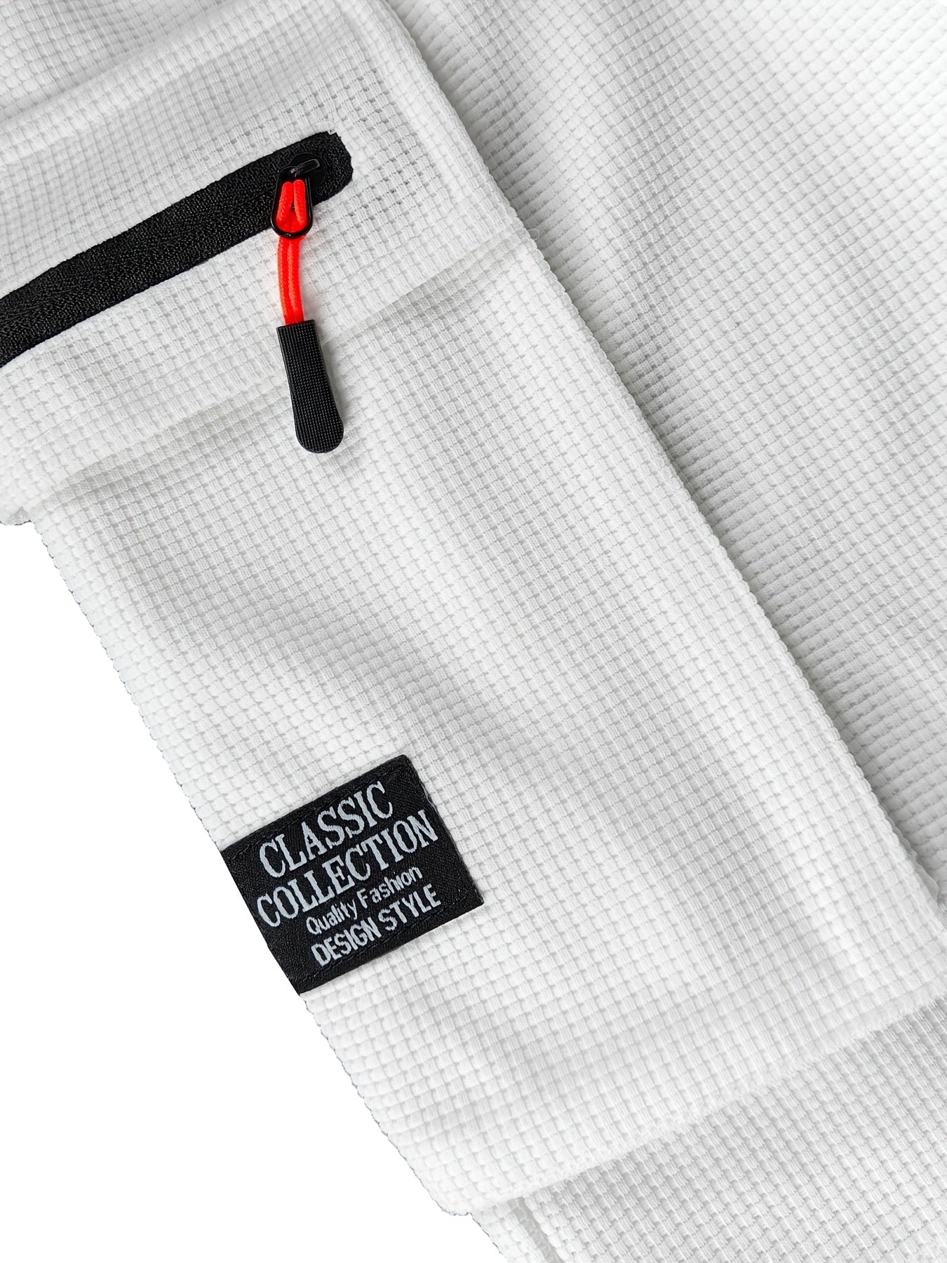 Herren Cargo-Shorts aus Waffelgewebe - Leicht & atmungsaktiv