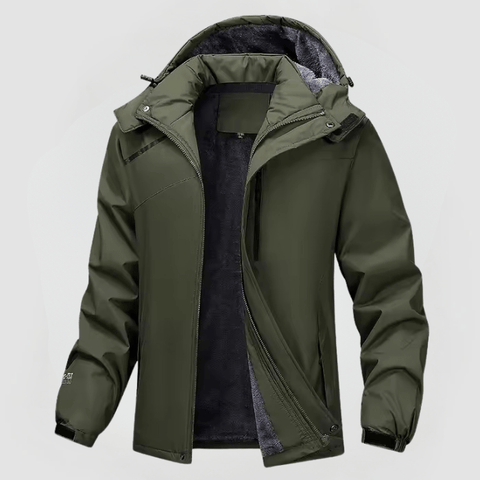 STEFFEN - Wasserdichte Jacke mit Fleece-Futter