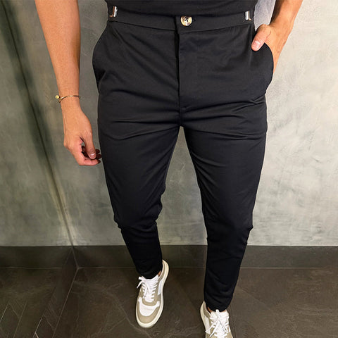 Stretchhose im Slim Fit für Herren