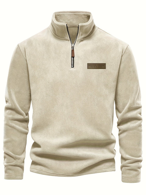 FleeceWarm™ – Herren Winter-Halbzippullover (Regular Fit)