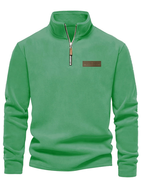 FleeceWarm™ – Herren Winter-Halbzippullover (Regular Fit)