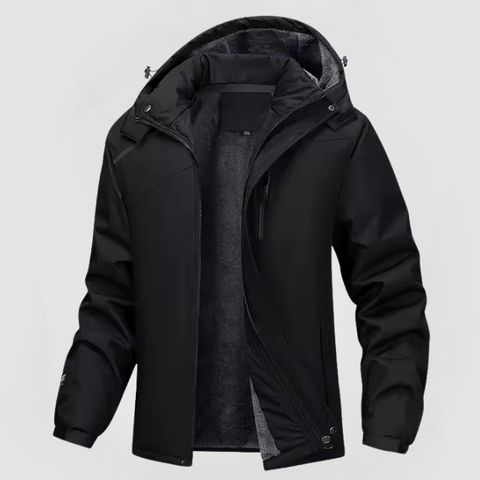 STEFFEN - Wasserdichte Jacke mit Fleece-Futter