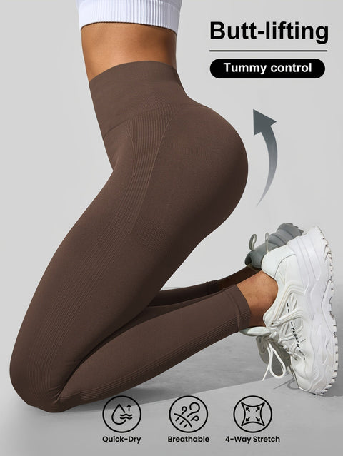 4-Wege-Stretch Leggings, Po-Hebend & Bauchkontrollierend