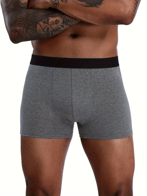 FlexCotton™ – 5er-Set bequeme, atmungsaktive Herren-Boxershorts