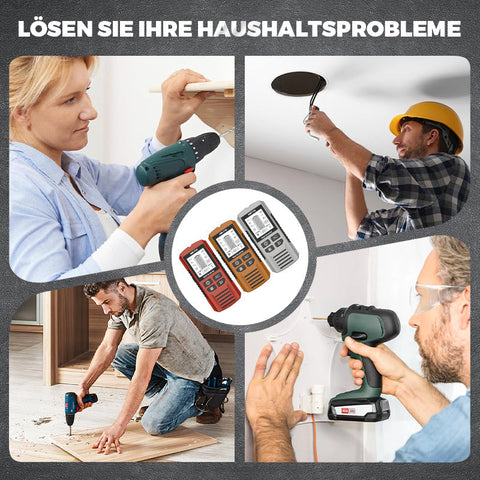 Multifunktionaler Wand- & Metalldetektor für Zuhause und Baustelle