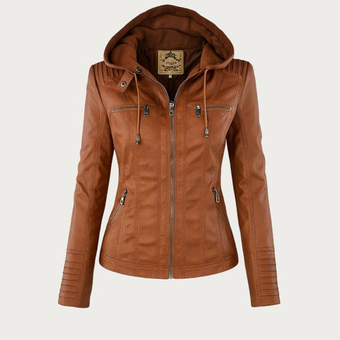 Monika™ | Robuste und elegante Lederjacke