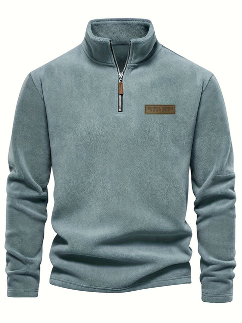 FleeceWarm™ – Herren Winter-Halbzippullover (Regular Fit)