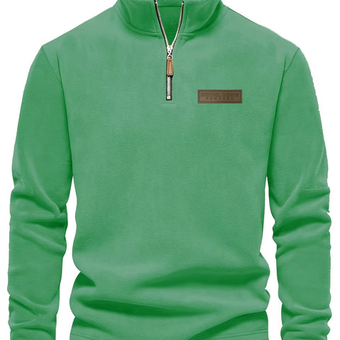 FleeceWarm™ – Herren Winter-Halbzippullover (Regular Fit)